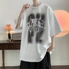 제이티엘 남성용 트렌디 패션 캐주얼 반팔 티셔츠