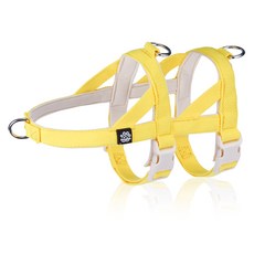 Mungtem 狗狗防掙脫胸背帶, 鮮豔黃, 1個