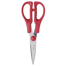 EXCELSA Rainbow 廚用料理剪刀, 1個, 紅色
