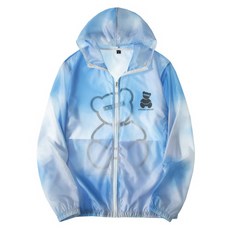 Minsung Company 男女通用 小熊 戶外 連帽拉鍊外套