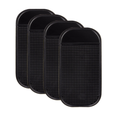 쎈나인 멀티 논슬립 접착식 패드 핸드폰 거치, 4개, 블랙