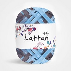 yarna 라탄 라피아 뜨개실 40g, 39번무광나염, 1개