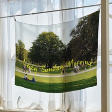 abundance 緞面織物海報遮蔽窗簾, GM 868028