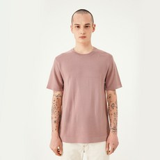AYA MORIE 男士夏季涼感圓領短袖針織衫