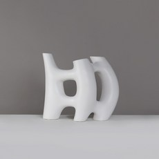 第127頁布蘭科藝術陶瓷花瓶白色, 一個