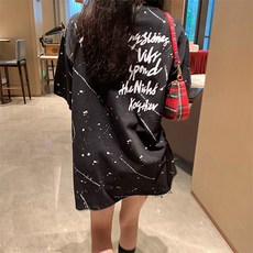 스트릿 유니크 박스 오버핏 반팔 임산부 상의 임부복