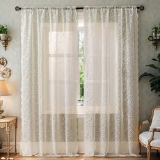 아티홈 레트로 고급 레이스 커튼 TYPE 2