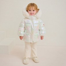 milkmile 緞帶櫻桃極光微絨夾克