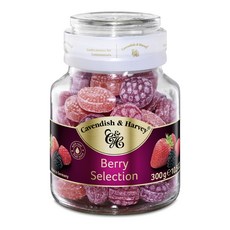 Cavendish&Harvey 卡恩迪許 浪漫莓果水果糖, 300g, 1罐
