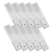 마켓플랜 심플 소품 고정 슬라이드 홀더 무지, 10개, 혼합색상