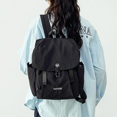 MEICHEL Lewan 收納撞色日常後背包 10756, 黑色