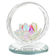 Alleophom 佛教蓮花造型納骨塔空間裝飾迷你模型 L261-0113, 白色(L261-0113WFR)