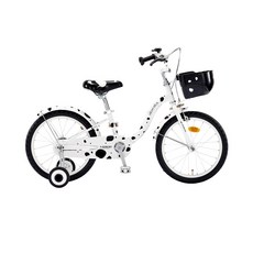 레스포 삼천리자전거 하이킥 어린이자전거 40.64cm + 조립쿠폰 세트, 화이트, 108cm, 1개