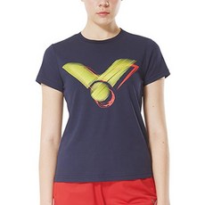 VICTOR 勝利體育 女款T恤 V91RT-5289W