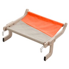 DING DONG PET 貓咪雲朵移動式窗框吊床, 橘色, 1個