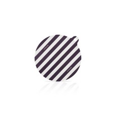 시라쿠스 인덕션 보호매트 원형 소 200mm, 퍼플(스트라이프), 1개