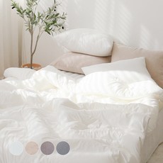 그래이불 국내 제조 순수 오가닉 퓨어워싱 코튼 간절기 여름 차렵 이불 기본 세트