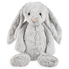 젤리캣 바쉬풀 버니 애착인형, 그레이, 1개