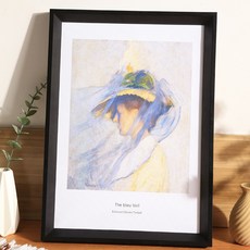 Mabel In Home 簡約基本款室內裝飾立式相框, 黑色, 1個