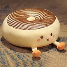 甜甜圈坐墊, 棕色, 1個