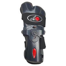 Lane Masters Mammoth 保齡球護腕 右手配戴, 黑色