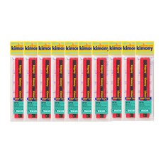 KIMONY 羽球握把布 KGT-100 10入, 紅色, 10個