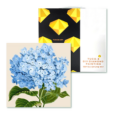 Tucobi 藝術珠寶十字繡 DIY 套裝 25 x 25 厘米, 天空之花(D25-7), 1套