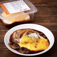 더반찬 더블치즈 함박스테이크, 180g, 1개