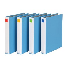 Munhwa Filing System 活頁夾 4cm*70mm, 藍色, 1套