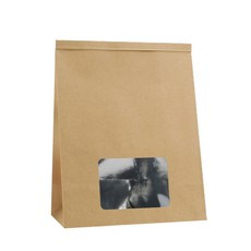 Maket Gamseong 牛皮紙袋 23.5 x 12.3 x 30cm, 10個, 原色