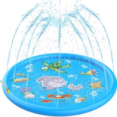 Dadaland 戲水地板噴水墊, 1個, 藍色