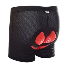 플로키 프리미엄 자전거 쿠션 팬츠, 검정, 1개