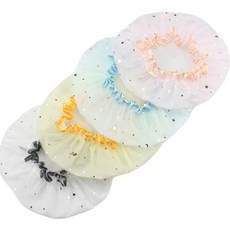 DayOli 防水浴帽4件組, 混合顏色, 1套