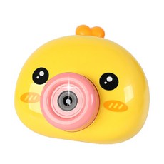 小雞造型肥皂泡泡相機+泡泡水, 黃色