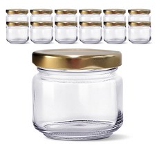 mir 玻璃罐 500 低款 金色, 400ml, 12個