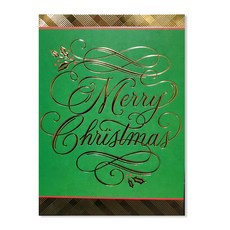 Hallmark 聖誕卡 4入組 XPX1064, 1套, 混色