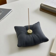 陶瓷沙色氣墊造型室內裝飾託盤 MW0142, 黑色