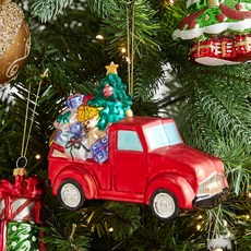 Modern House Objet Ornament 聖誕卡車, 1個, 混合色, 14.6 x 6.3 x 11 cm