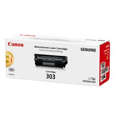 Canon 佳能 原廠碳粉匣 CRG-303, 黑色, 1個