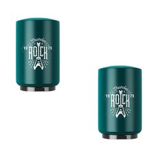 부스마켓 스틸 디자인 프레스 오프너, 일렉기타 그린, 2개