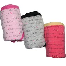 女款衛生三角內褲 102 3件組, 混合顏色