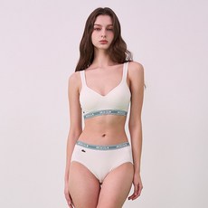 LACOSTE 女性經典集中託高無痕內衣褲組