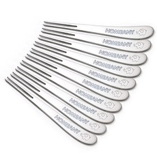 HOMEANY 水果叉 大象造型, 10個, 混色