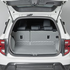 메이튼 토레스 순정컬러 트렁크매트, KGM 토레스 T5 러기지보드 무, 라이트그레이