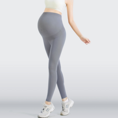 孕婦款大尺碼高腰內搭褲