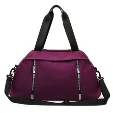 Olhai 運動健身單肩包, 04 紫酒紅, 1個