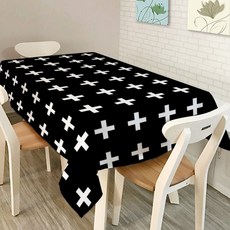 마켓에이 모던 심플 심볼스타일 테이블커버, TYPE2, 140 x 180 cm, 1개