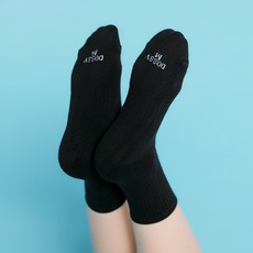 도씨 프리미엄 파일 이중 쿠션 중목 양말 5켤레 세트