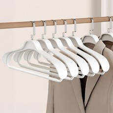 ARYKO 針織西裝衣架, 白色, 20個