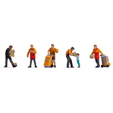 NOCH 複製品 1/87 送貨司機微型圖 150694, 1個